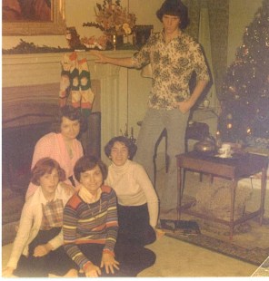 old pictures xmas in 70s